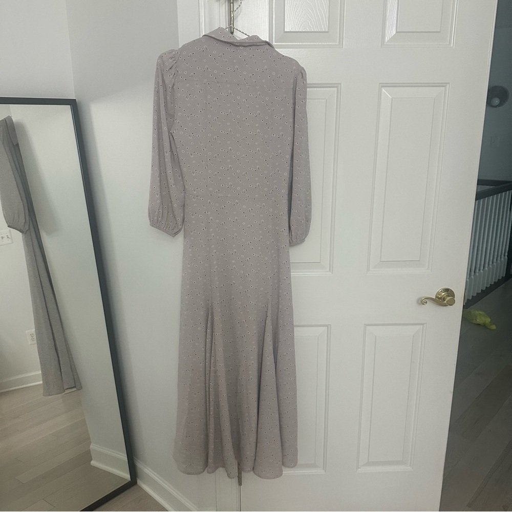 Posse “Pose” Purple Long Sleeve Dress with Elegant Design - Picture 2 of 5